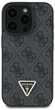 Панель Guess Hardcase Leather 4G Triangle Strass для Apple iPhone 16 Pro Max Black (GUHCP16XP4TDPK) - зображення 3