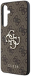 Панель Guess Hardcase 4G Big Metal Logo для Samsung Galaxy A35 A356 Brown (GUHCSA354GMGBR) - зображення 6