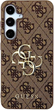 Панель Guess Hardcase 4G Big Metal Logo для Samsung Galaxy A55 A556 Brown (GUHCSA554GMGBR) - зображення 4