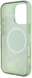 Панель Guess Hardcase IML Flower & Tonal Circle MagSafe для Apple iPhone 16 Pro Green (GUHMP16LHFWBDCEN) - зображення 6