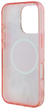 Etui Guess Hardcase IML Flower & Tonal Circle MagSafe do Apple iPhone 16 Pro Pink (GUHMP16LHFWBDCEP) - obraz 7