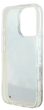 Панель Guess Hardcase Liquid Glitter Flower MagSafe для Apple iPhone 16 Pro Beige (GUHMP16LLFMWTE) - зображення 5