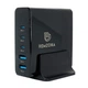 Мережевий зарядний пристрій Remzona Giwell Acey GaN 140W 3хUSB-C+2хUSB-A CHAACCC-01BK Black - зображення 1