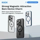 Чохол iPhone 16 Pro Rock Guard Clear with Magnetic black - изображение 2