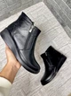 Ботинки демисезонные Allshoes кожаные черные 36р - изображение 2