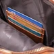 Небольшая женская сумка с одной лямкой через плечо из гладкой экокожи Vintage 22767 Рыжий - изображение 7