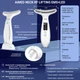 Мікрострумовий масажер для шиї та обличчя AIMED Neck RF Lifting EMS+LED Pink - зображення 6