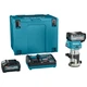 Аккумуляторный фрезер Makita XGT 40 V MAX RT 001 GM210, 2 акб, з/у, кейс (RT001GM210) - изображение 1