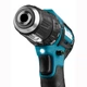 Набор аккумуляторных инструментов Makita CLX224SA: дрель-шуруповерт DF333, ударный винтокрут TD110D, 2 акб, з/у, сумка (DF333DSAE) - изображение 5