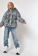 Подростковая зимняя куртка-пуховик X-Woyz DT-8368-10 122 см Леопардовый - изображение 4
