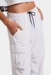 Жіночі спортивні штани Arena LOGO CARGO PANT 007358-150 М Білий - изображение 5