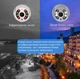 Камера видеонаблюдения Внешняя Камера PTZ Wi-Fi IP камера A6 360/90 4.0 мп LAN с удаленным доступом V380 - изображение 5