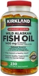 Рыбий жир Kirkland Alaska Fish Oil 230 капсул (1400 мг) - изображение 1