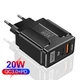 Зарядное устройство XON PowerCharge 20W (PD20) USB Type-C (PCWA020020A1С1B 6136) Черный - изображение 1