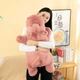 Мягкая игрушка обнимашка Hippo Гиппопотам Бегемот 90 см My Kigu Плюшевый Розовый (9074/90) - изображение 2