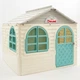 Ігровий будиночок Doloni Toys зі шторками, бежево-бірюзовий 02550/5 - зображення 1