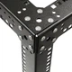 Стойка-кронштейн CMS Cube 19" 9U 550х550х550 мм, усиленная Черная (UA-OFLC955W2.0-BK) - изображение 3