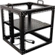 Стойка-кронштейн CMS Cube 19" 9U 550х550х550 мм, усиленная Черная (UA-OFLC955W2.0-BK) - изображение 4
