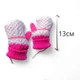 Рукавички в'язані дитячі світло-рожеві Birreti 4067_Light Pink - зображення 3