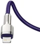 Кабель Baseus Cafule Metal Series Lightning - Type-C 20W 2 метра фиолетовый CATLJK-B05 - изображение 4