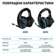 Бездротові навушники Logitech G935 (981-000744) - зображення 7