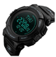 Наручные мужские часы Skmei 1290BK с подсветкой 5 АТМ Black (7_01135) - изображение 3