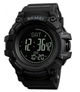 Наручные мужские часы Skmei 1356BK с подсветкой 5 АТМ Black (7_01116) - изображение 2