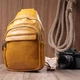 Яскрава жіноча сумка з однією лямкою через плече з гладкої екошкіри Vintage 22769 Жовтий - изображение 9