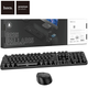 Комплект клавиатура и мышь Hoco DI25 2.4G (ENG/ УКР/ РУС) black - изображение 6