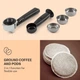 Рожковая кофеварка кофемашина Klarstein Gusto Classico красная (10035565) - изображение 4
