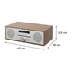 Стереосистема Auna Silver Star CD-DAB BT радіо FM (10033161) - зображення 4