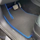Килимки у салон EVA для Tesla Model 3 2017- з підп'ятником Чорні-Синій кант 3 шт - изображение 3
