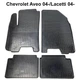 Автомобільні килимки в салон для Chevrolet Aveo 04- / Lacetti 04- - изображение 1