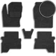 Коврики в салон для Ford Kuga / Escape 2013-2019 Чорні 5 шт (Carrera) - изображение 1