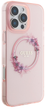 Etui Guess Hardcase IML Flowers Wreath MagSafe do Apple iPhone 16 Pro Max Pink (GUHMP16XHFWFCP) - obraz 4