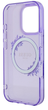 Панель Guess Hardcase IML Flowers Wreath MagSafe для Apple iPhone 16 Pro Max Purple (GUHMP16XHFWFCU) - зображення 7