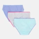 Набор детских трусов-слипов 3 шт для девочки Spirit 82890253 116-122 см Bleu Pale/Light Blue (3349600280984) - изображение 2