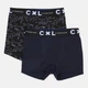 Набор детских трусов-боксеров 2 шт для мальчика CXL 87890790 98-104 см Bleu/Blue (3210100095043) - изображение 1