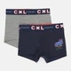 Набор детских трусов-боксеров 2 шт для мальчика CXL 87890190 98-104 см Gris Chine/Grey Mel (3210100079258) - изображение 1