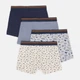 Набор детских трусов-боксеров 4 шт для мальчика Slibard Gang 82890560 92-98 см Bleu/Blue (3349600282247) - изображение 2
