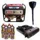 Бензиновый генератор EF Power V9500SE + газовая плитка Orcamp CK-505 + 4 газовых картриджа 400 мл - изображение 1