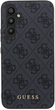 Панель Guess Hardcase 4G Metal Gold Logo для Samsung Galaxy A55 A556 Black (GUOHCSA55G4GFGR) - зображення 3