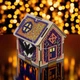 Набор для вышивания нитками по дереву Wonderland Crafts FLW-063 Домик Хэллоуин - изображение 1