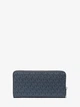 Мужской кошелек Michael Michael KORS Cooper Logo Zip-Around Wallet синий - изображение 2