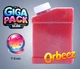 Орбізи, гідрогель, гідрогелеві кульки Orbeez 7-8 мм Giga Pack 50000 шт., червоний - зображення 1