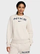 Свитшот на флисе женский Nike W Nsw Phnx Flc Std Logo Crew HM9754-104 XS Бежевый (197599701699) - изображение 1