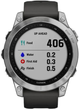 Спортивний годинник Garmin Fenix 7 47 mm Silver with Graphite Band (010-02540-01) - зображення 5