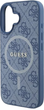 Панель Guess Hardcase 4G Ring Classic Logo MagSafe для Apple iPhone 16 Plus Blue (GUHMP16MG4GFRB) - зображення 6