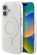 Панель Guess Hardcase IML 4G MagSafe для Apple iPhone 16 Plus White (GUHMP16MH4DTEH) - зображення 1