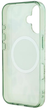 Панель Guess Hardcase IML Flower & Tonal Circle MagSafe для Apple iPhone 16 Plus Green (GUHMP16MHFWBDCEN) - зображення 7